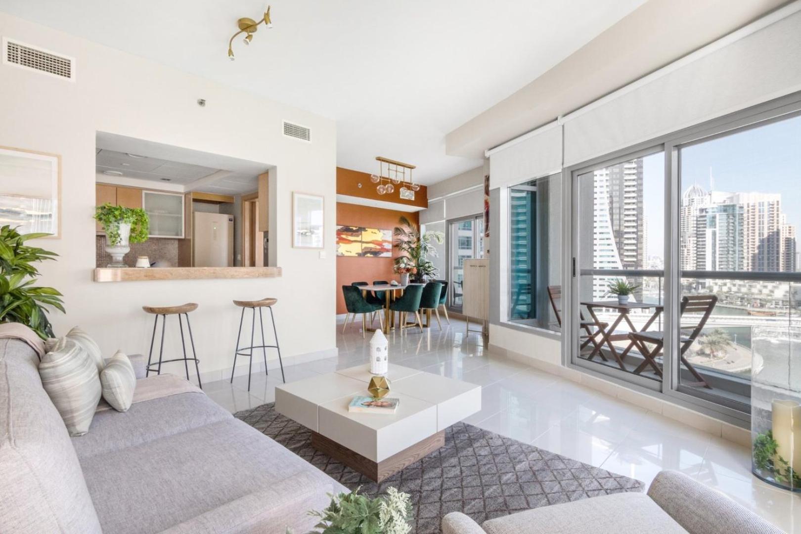 Apartament Guestready - Marina View | Fairfield Tower Dubaj Zewnętrze zdjęcie
