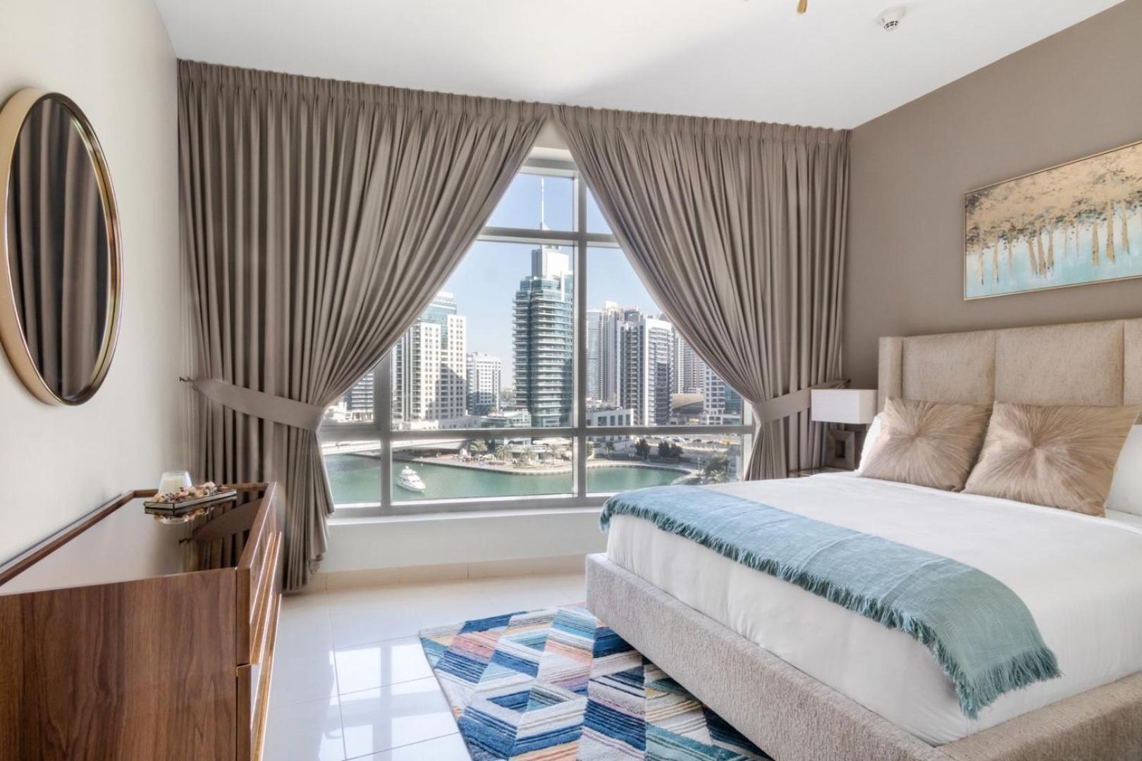 Apartament Guestready - Marina View | Fairfield Tower Dubaj Zewnętrze zdjęcie