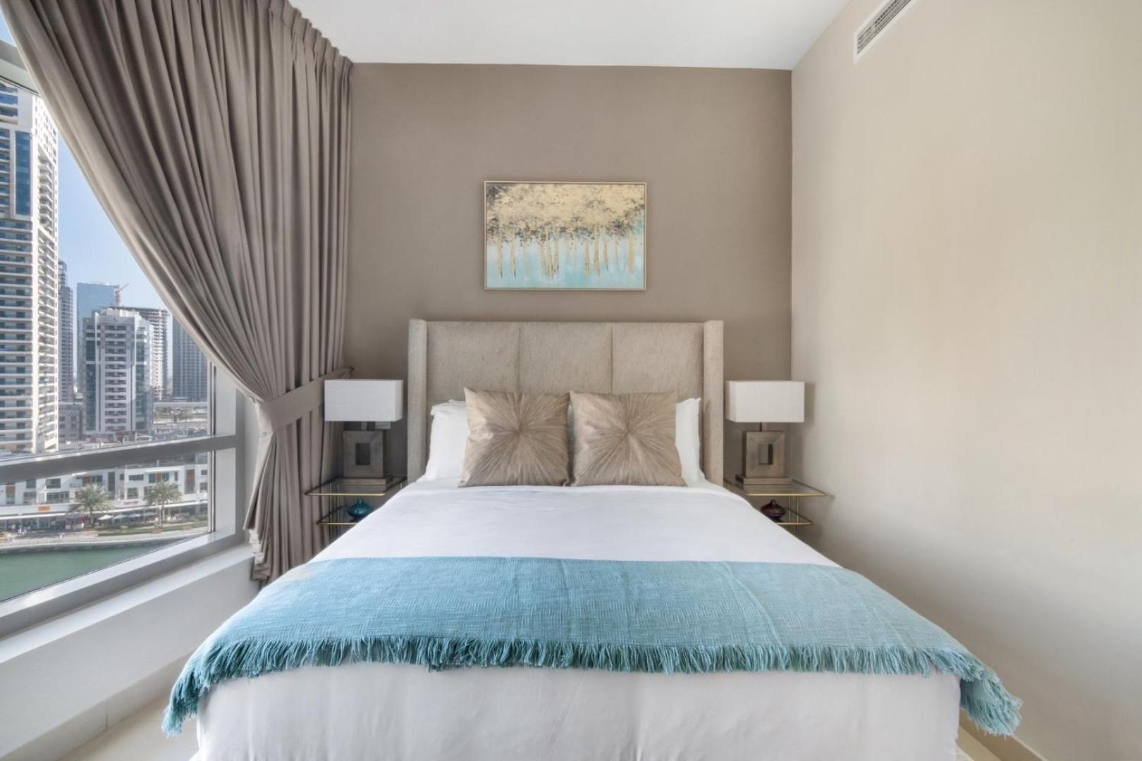 Apartament Guestready - Marina View | Fairfield Tower Dubaj Zewnętrze zdjęcie