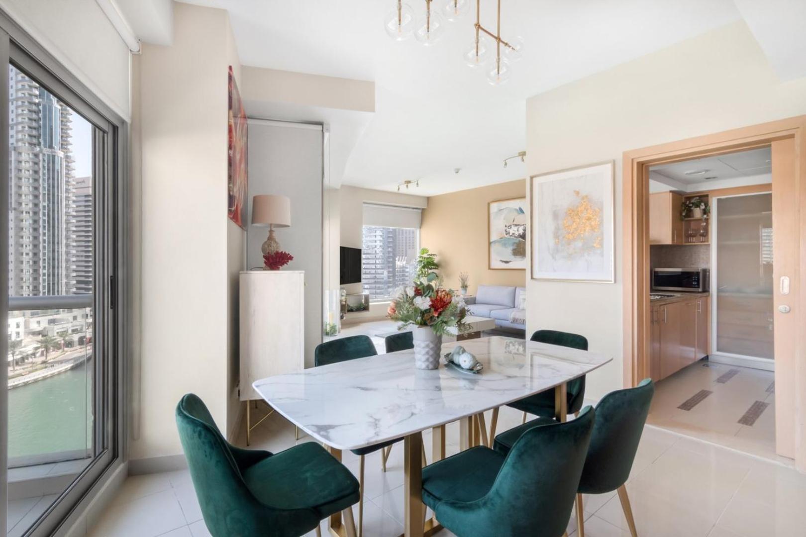 Apartament Guestready - Marina View | Fairfield Tower Dubaj Zewnętrze zdjęcie