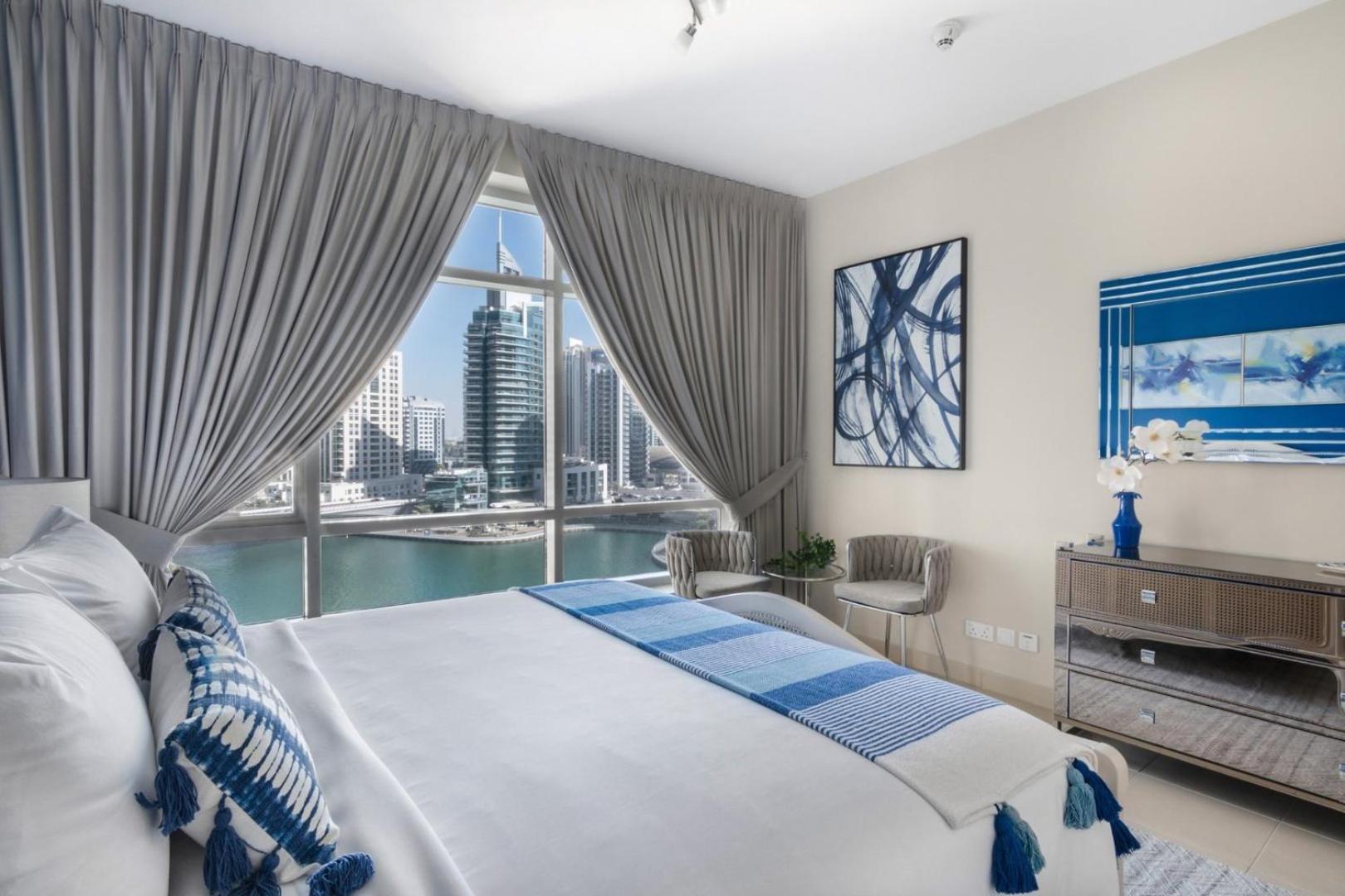 Apartament Guestready - Marina View | Fairfield Tower Dubaj Zewnętrze zdjęcie