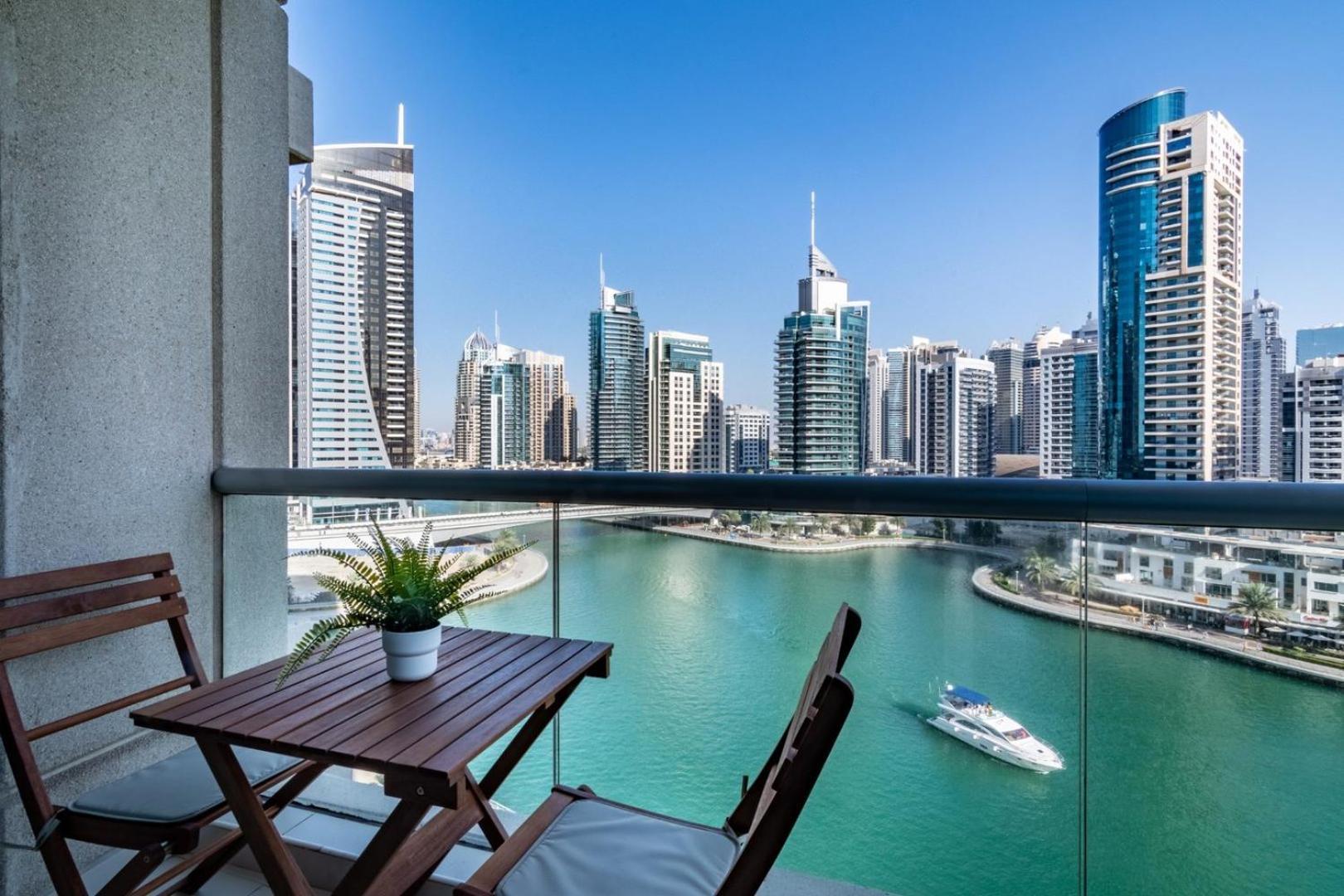 Apartament Guestready - Marina View | Fairfield Tower Dubaj Zewnętrze zdjęcie